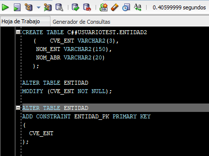 Como Definir Una Llave Primaria Primary Key En Una Tabla Existente En Oracle Scyasig