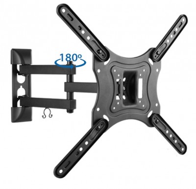 Soporte de Pared Movil para TV OVALTECH De 23" a 55", resistencia 30kg