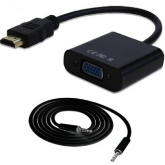 Convertidor HDMI a VGA BROBOTIX 110964N (Sobre pedido)