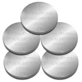 Batería CMOS para Computadora BROBOTIX CR2032 PAQUETE CON 5