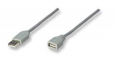 Cable USB Extensor Macho-Hembra 4.5 m. MANHATTAN 340960