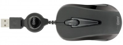 Mouse PERFECT CHOICE EASY LINE, Negro, 3 botones, USB, Óptico, 1000 DPI (Sobre pedido)
