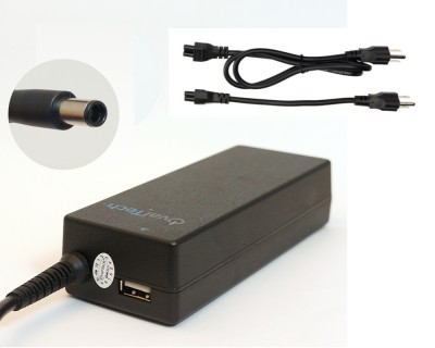 Adaptador para Computadora Portatil  OVALTECH 19.5V/4.62AH C/Blister + USB