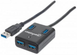 Hub USB 3.0 MANHATTAN 162296 (Sobre pedido)