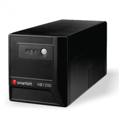 No-Break SMARTBITT, 1200 VA, 600 W, Negro, Hogar y Oficina