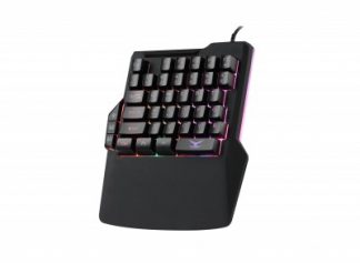 TECLADO ONE HAND RGB ATHERIS Naceb Technology NA-0938