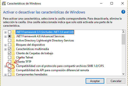 caracteristicas de windows