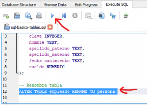 SQL básico. Mantener tablas mediante SQL. – SCyASIG