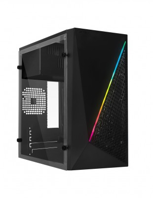 Gabinete Micro Slim ACTECK KIOTO GC460 RGB ESSENTIAL
