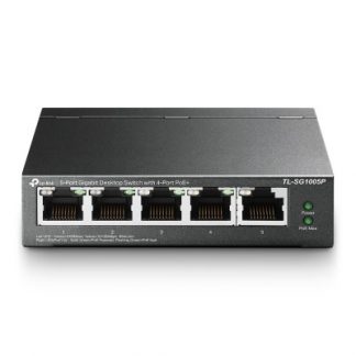 Switch no administrable 5 puertos POE TP-LINK TL-SG1005P (Sobre pedido)