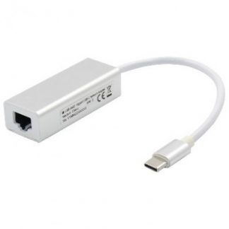 Convertidor USB Tipo C a RJ45 Gigabit BROBOTIX 651879 (Sobre pedido)
