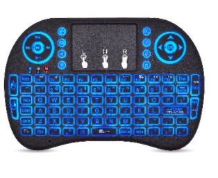 Teclado Mini Inalámbrico, Recargable, Iluminado BROBOTIX 963814 (Sobre pedido)