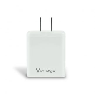 Cargador USB Tipo A y C VORAGO AU-350-WH