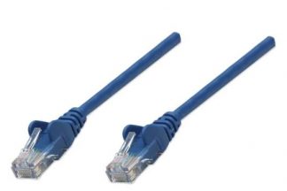 Cable de Red INTELLINET 342605 Cat6, 3 m, RJ-45, Macho/Macho, Azul