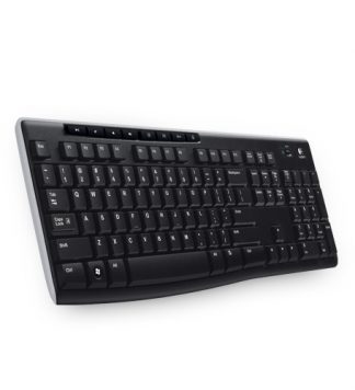 Teclado Inalámbrico LOGITECH K270, RF inalámbrico, Inalámbrico, PC/server, Neg (Sobre pedido)