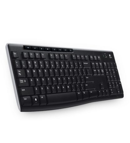 Teclado Inalámbrico LOGITECH K270, RF inalámbrico, Inalámbrico, PC/server, Neg (Sobre pedido)