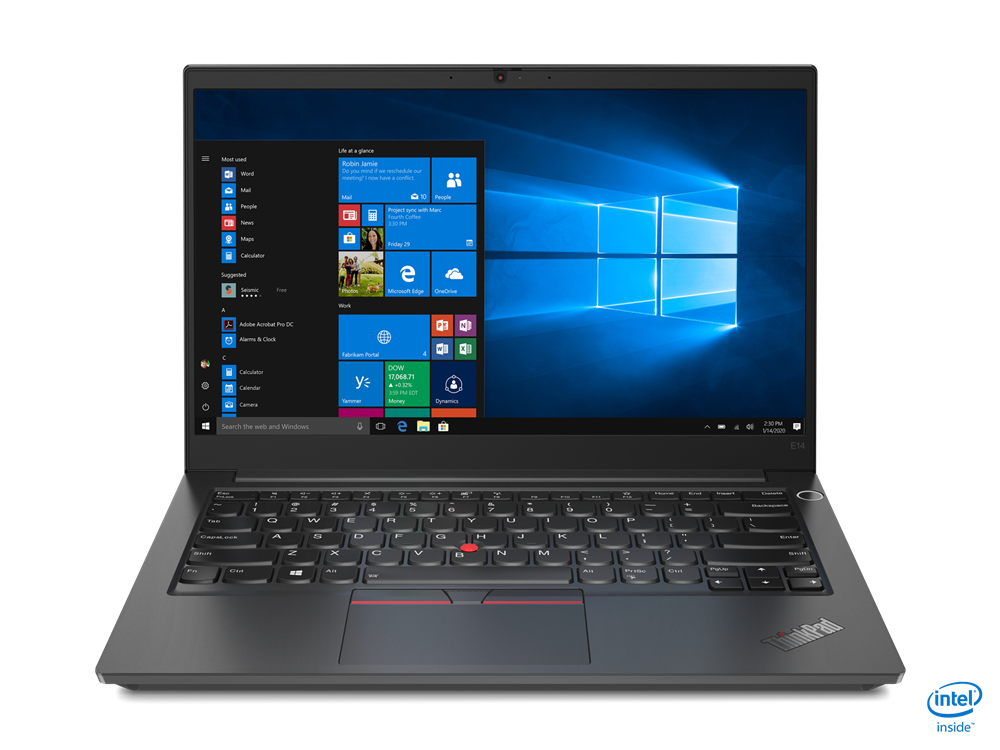 Laptop LENOVO ThinkPad E14 G2 14 Pulgadas Core i3 8 GB Ram Windows 10 Pro 256 GB SSD