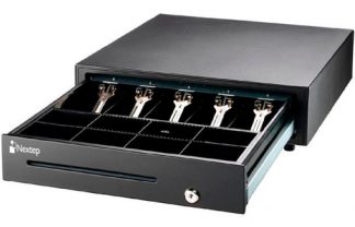 Cajón de Dinero Nextep NE-515, Negro, Acero, 8, 5