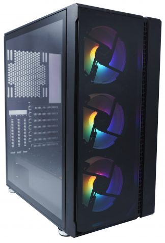 Gabinete Gaming Tokyo, EVOTEC EV-1021, 3 ventiladores incluidos , USB 3.0