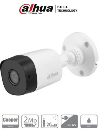 DAHUA HAC-B1A21-28 - Cámara Bala de 2 Megapíxeles