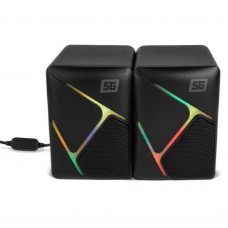 Bocinas 2.0. Vorago Start The Game SPK-108 RGB /USB /3.5 MM. (Sobre pedido)