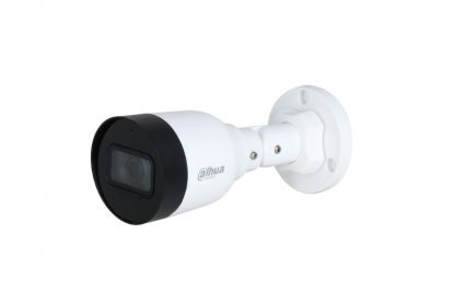 DAHUA IPC-HFW1230S1-A-S5 - Camara IP Bullet de 2 Megapixeles/ Lente de 2.8mm/ 102 Grados de Apertura/ Micrófono Integrado/ H.265+/ IR de 30 Metros/