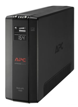 No Break Capacidad 1500 VA, 900 W, 120 V con APC BX1500M-LM60, 1500 VA, 900 W, 16 h, Negro, Industrial y Oficina (Sobre pedido)