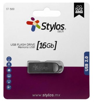 Memoria USB 2.0 16GB Stylos